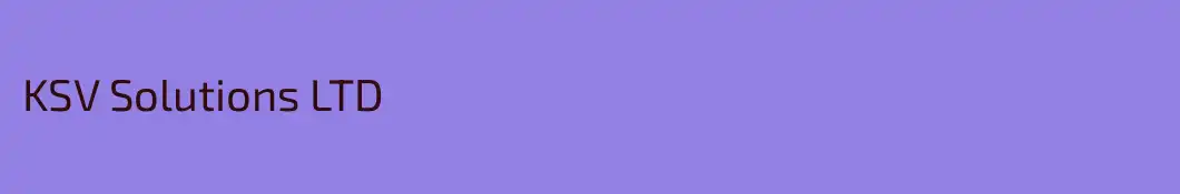 KSV Solutions LTD